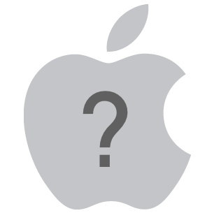 apple otaznik